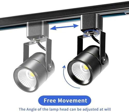 Eco-Friendly Curved GU10 Track Lighting Kit