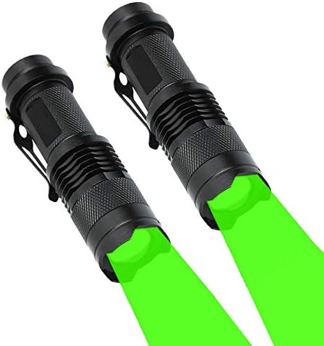 Green light flashlight