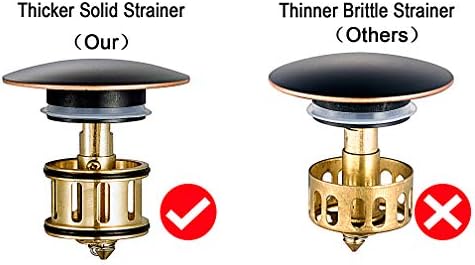 asyas Vessel Sink Drain Oil-Rubbed Bronze