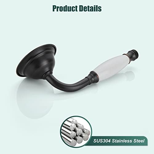 Heyalan Ceramic Handle Handheld Shower Sprayer