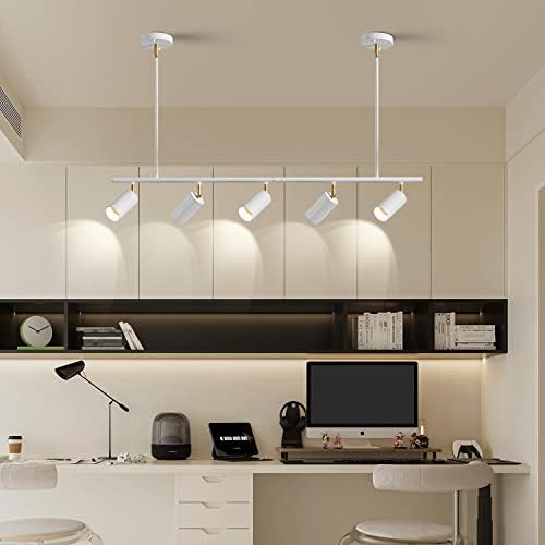 5-Light LED Track Lighting Kit for Living RoomKitchenDining RoomBedroomBar