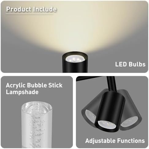 10-Word Smart Ceiling Track Light Black by BoostArea