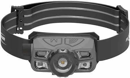 Ansmann HD450FRS Zoom Headlamp with Gesture Control