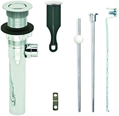 Fixed-Style Chrome-Plated Sink Drain