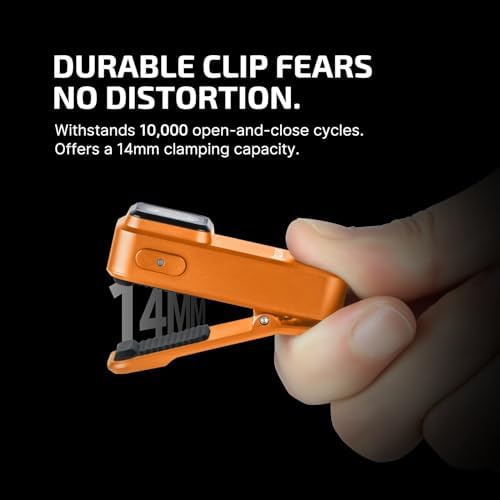 OLIGHT Oclip Rechargeable Flashlight Dual Light Sources 300 Lumens EDC Keychain Light