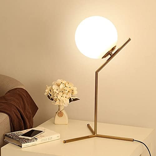 Modern Gold Ceiling Lighting Kit Mid-Century Lighting with Glass Globes