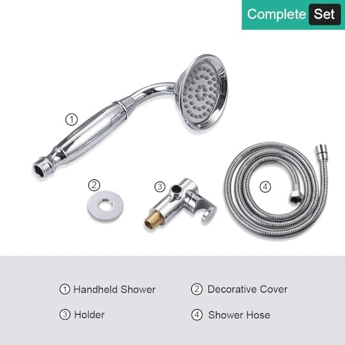 Handheld Shower with Vintage Telephone Shape