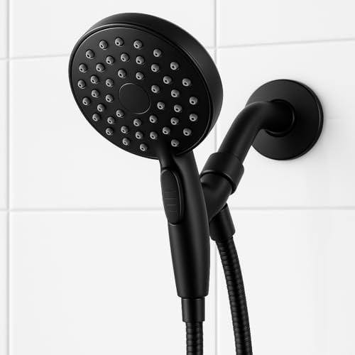 Resciency 8-Setting Handheld Shower Head for Hard Water