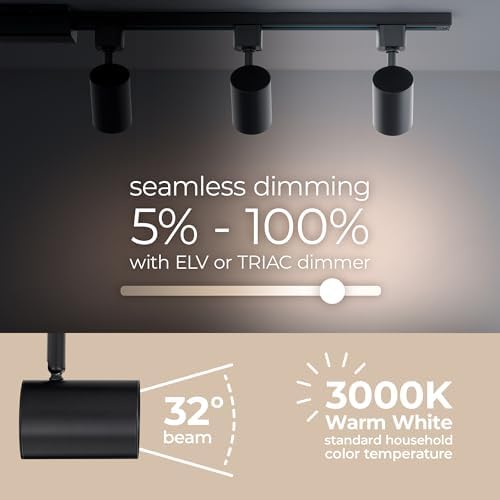 Amped 3-Light Track Lighting Kit
