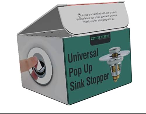ZETHYR Street 2 in 1 Sink Stopper for Improved Hygiene