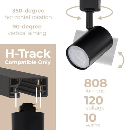 Amped 3-Light Track Lighting Kit