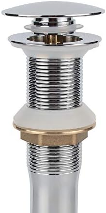 Durable Polished Chrome Pop Up Sink Drain