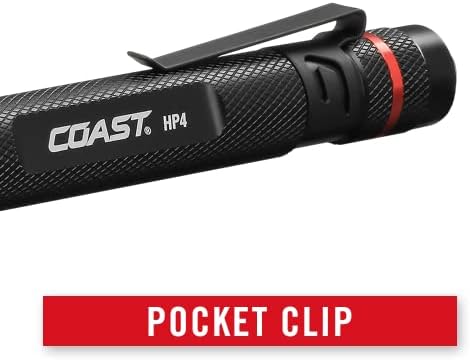 COAST HP4 100 Lumen LED Penlight with Spot Beam