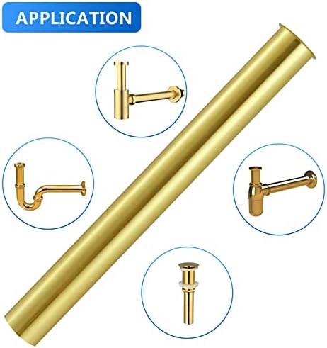OperMaxer Flanged Sink Tailpiece for Bathroom or Kitchen Use