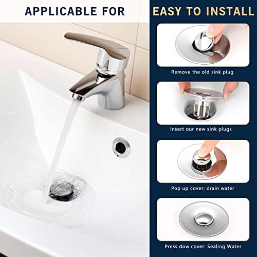 Universal 2 in 1 Sink Stopper Full Brass