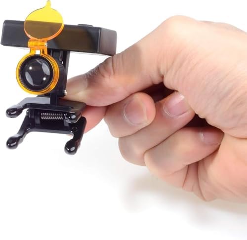 Adjustable LED Flashlight with Optical Filter