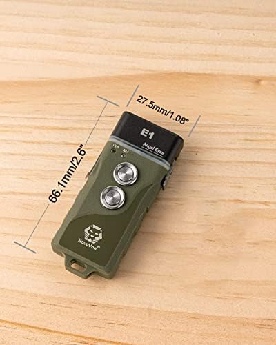 RovyVon E1 Hybrid Battery Flashlight