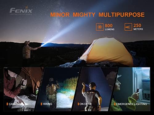 Fenix PD25R 800 Lumen LED Flashlight Bundle