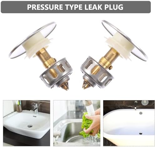 Sturdy 35mm Bathroom Sink Stopper with Anti-Clog Features