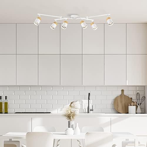 Cozy 6-Light Track Bar with Adjustable Pivoting Heads