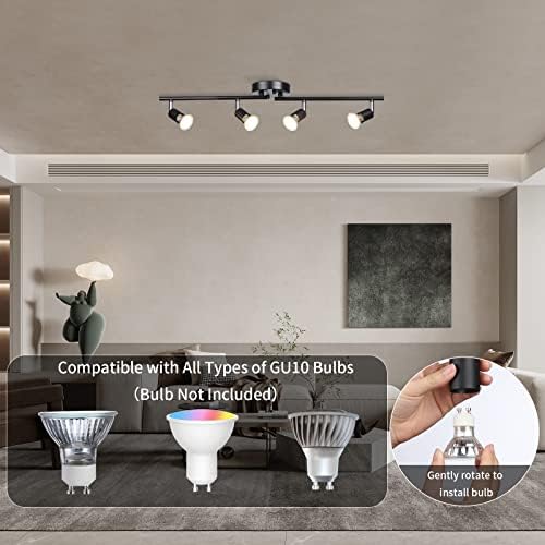 4-Light LED Ceiling Lighting Kit