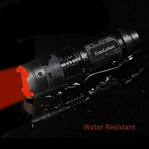 TotaLohan Red Light Flashlight for hunters astronomy utility compact camouflage design