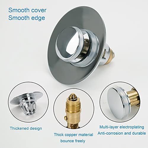 Two-Piece Luxury Sink Stoppers