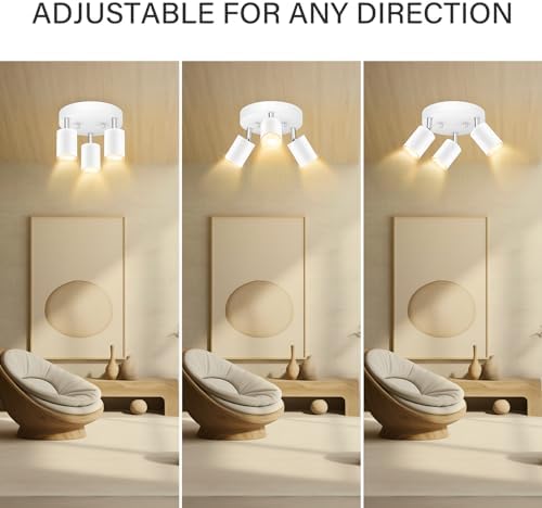 AUQUEE LED Track Lighting Kit for Modern Spaces