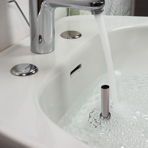 Stainless Steel Sink Overflow Pipe Set for Kitchen Bathroom Use