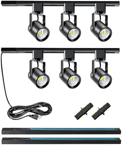 Eco-Friendly Curved GU10 Track Lighting Kit