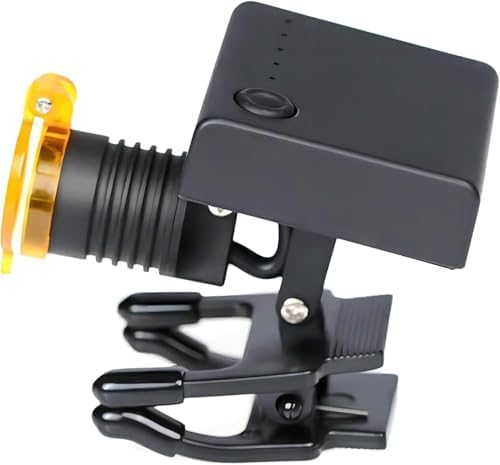 Adjustable LED Flashlight with Optical Filter