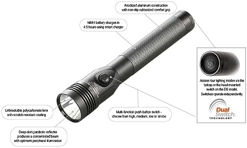 Streamlight Stinger DS High Lumen Rechargeable LED Handheld Flashlight