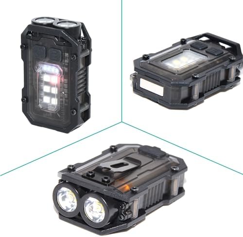 Sunderpower Pocket Keychain Lights with Lanyards Flashlight