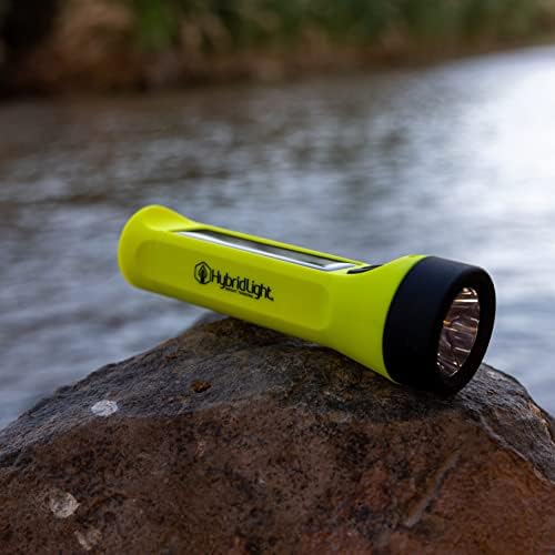 Hybrid Solar LED Flashlight