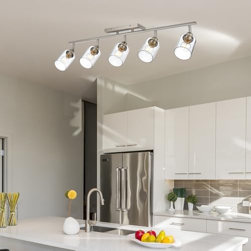 TULUCE Modern Track LightingFixture Ceiling 5 Light