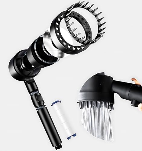 Stylish Handheld Shower Head with 3 Modes and Massage Function