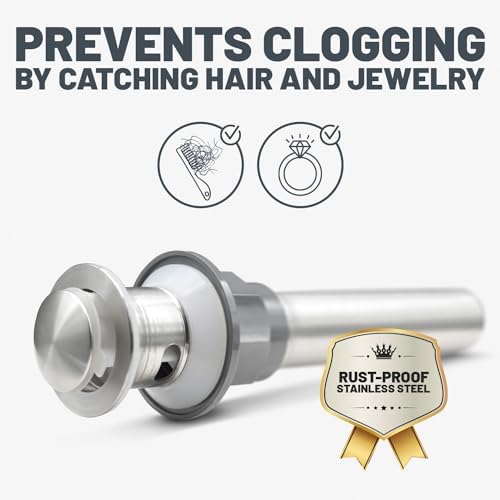 Stainless Steel Pop Up Drain Stopper