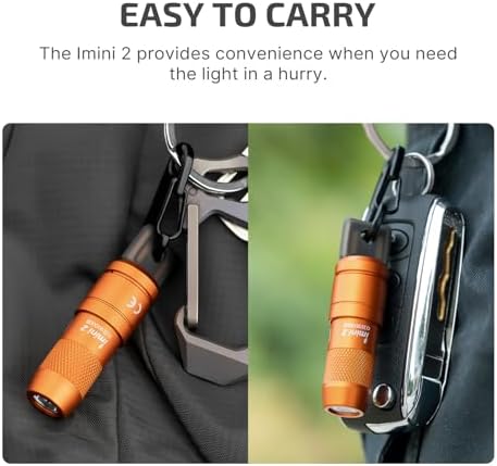 PORTABLE rechargeable dual-mode flashlight for EDC