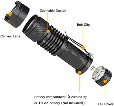 Green light flashlight