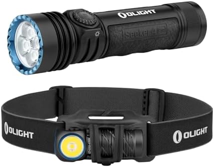 Bright Durable Flashlight Bundle with Capabilities up to 1100 Lumens