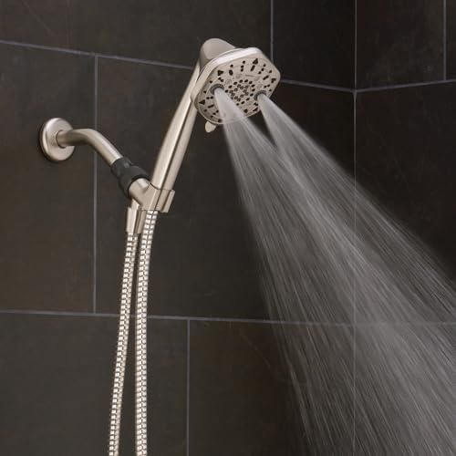 Oxygenics PowerSelect Brushed Nickel Handheld Shower Head 175 GPM