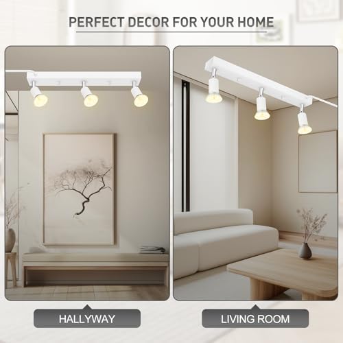 Sleek 3-Light Track Lighting Kit for Home Office
