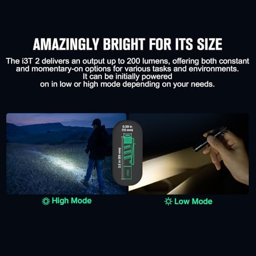 500 lumens clip-on EDC flashlight rechargeable low battery
