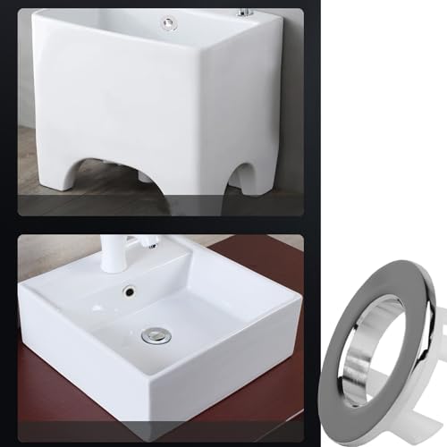 High-Quality Sink Overflow Ring Brushed Nickel