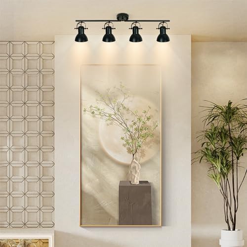 Enhance Your Space with the Auffel 4-Light Track Lighting Kit Ceiling Black