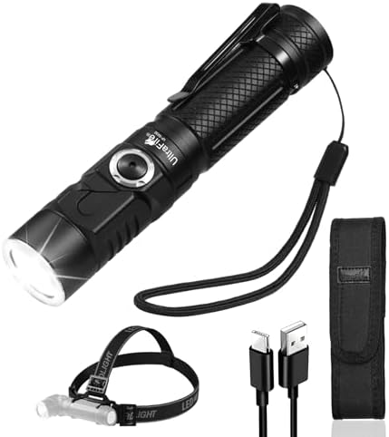 Ultrafire 1000LM Led Flashlight D232 Headlamp Flashlight