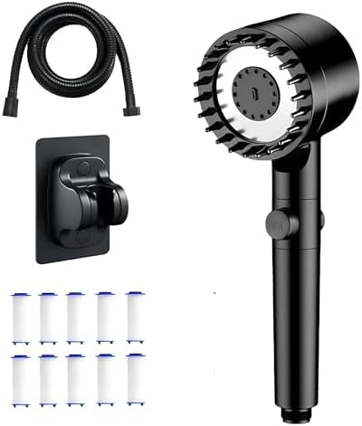 Stylish Handheld Shower Head with 3 Modes and Massage Function