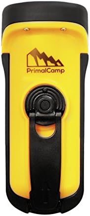 Hand-Crank Solar Flashlight for Survival