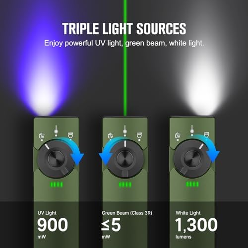OLIGHT Arkfeld Pro EDC Flashlight with Perun 2 Mini Headlamp