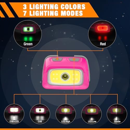 EverBrite 9-LED Flashlight and Rechargeable Headlamp